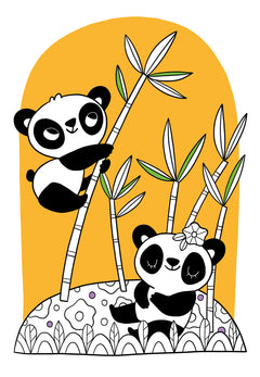 Coloriages animaux kawaii
