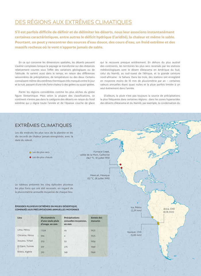 Le grand Atlas des déserts