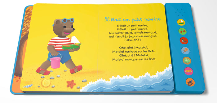Petit ours brun chante des comptines