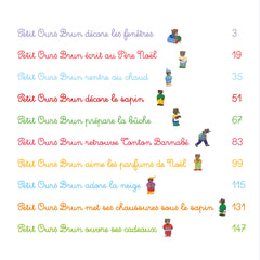 Petit ours brun - 10 histoires de Noël