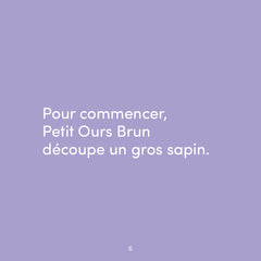 Petit ours brun - 10 histoires de Noël