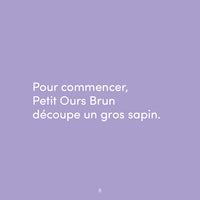 Petit ours brun - 10 histoires de Noël
