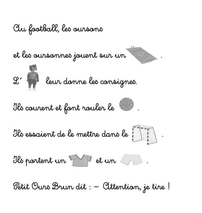 Je découvre les sports avec Petit Ours Brun - Autocollants