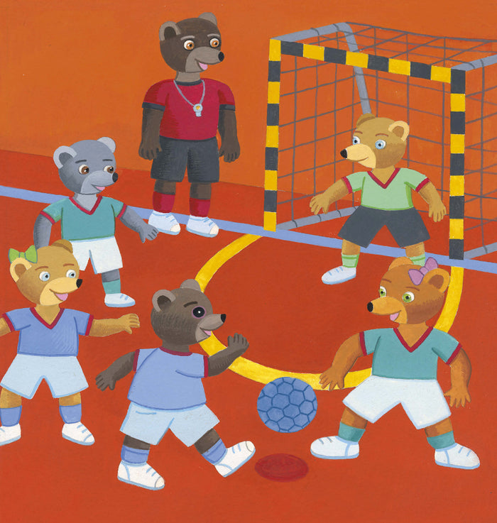 Je découvre les sports avec Petit Ours Brun - Autocollants
