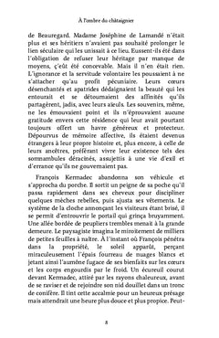 À l'ombre du châtaignier