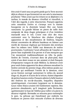 À l'ombre du châtaignier