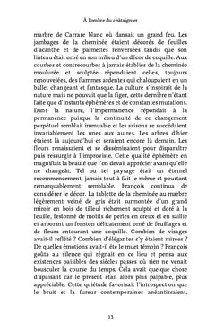 À l'ombre du châtaignier