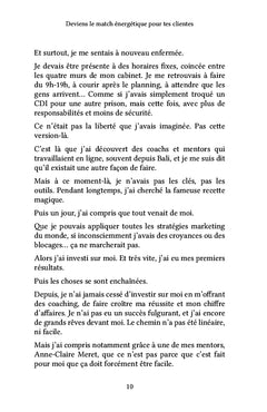 Deviens le match énergétique pour tes clientes