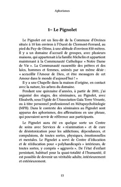 Aphorismes