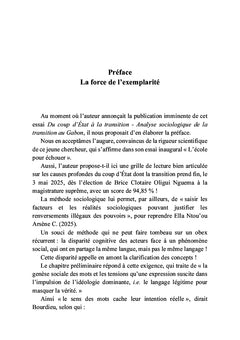 Du coup d'État à la transition