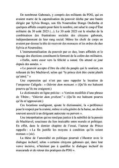 Du coup d'État à la transition