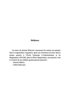 Le juge congolais devant les règles de déontologie : Mythe ou réalité