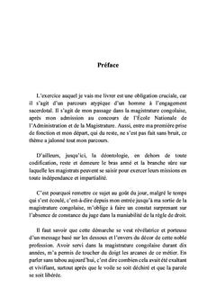 Le juge congolais devant les règles de déontologie : Mythe ou réalité