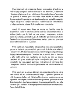 Le juge congolais devant les règles de déontologie : Mythe ou réalité