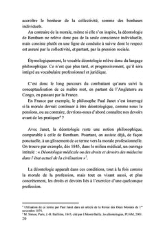 Le juge congolais devant les règles de déontologie : Mythe ou réalité