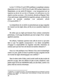 Le juge congolais devant les règles de déontologie : Mythe ou réalité