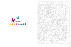 Coloriages mystères - Jardin magique