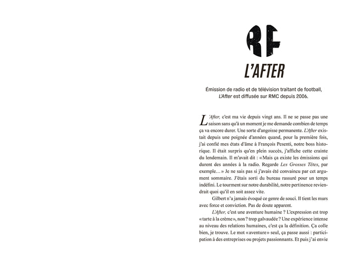 Le football selon moi