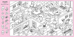 Mes petits amis - Coloriages et cherche & trouve - Cosy city