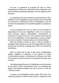 Changer la France !