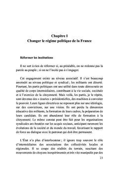 Changer la France !