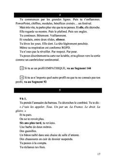 Le livre dont vous êtes commercial