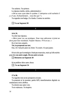 Le livre dont vous êtes commercial