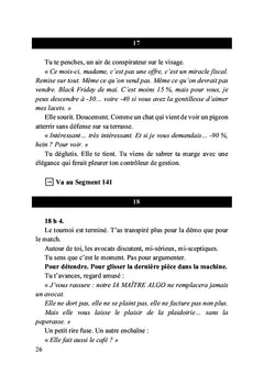 Le livre dont vous êtes commercial