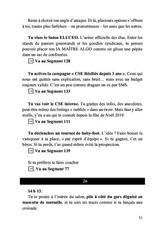 Le livre dont vous êtes commercial