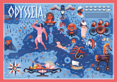 Puzzle 1000 pièces - Le voyage d'Ulysse