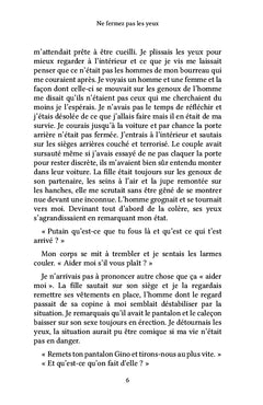Ne fermez pas les yeux