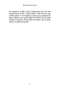 Ne fermez pas les yeux