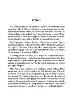 Retour aux sensations