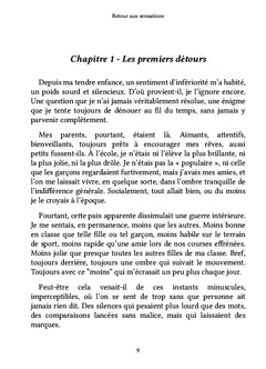 Retour aux sensations