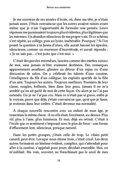 Retour aux sensations