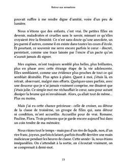 Retour aux sensations