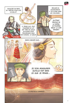 Anna Pavlova, la danse classique en manga