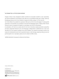 Le Vin dans l'antiquité - Coffret