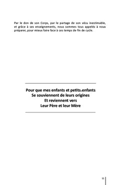 Sortir du chaos, le retour de l'ordre et de la lumière