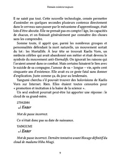 Demain existera toujours
