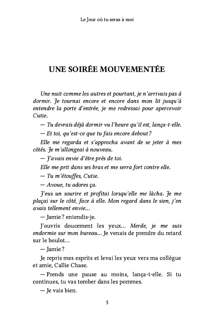 Le Jour où tu seras à moi