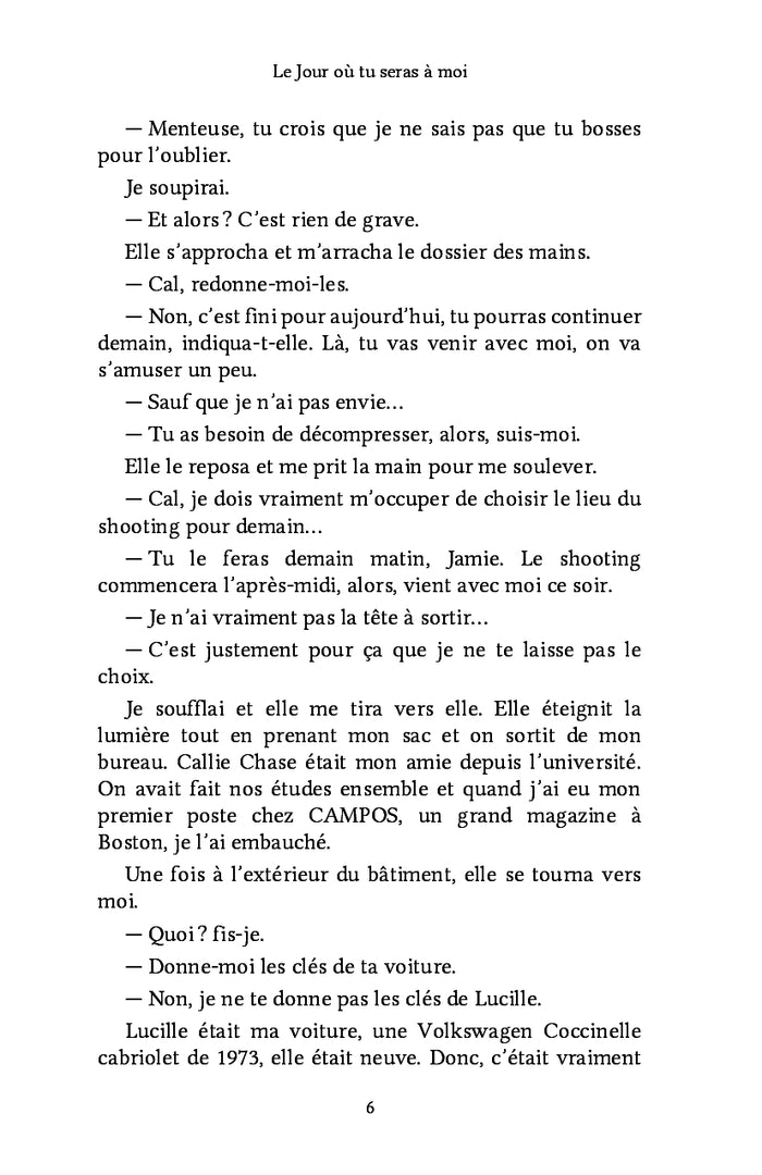 Le Jour où tu seras à moi