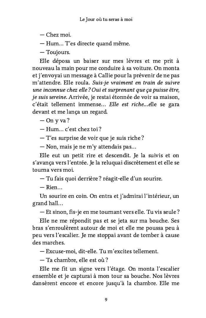 Le Jour où tu seras à moi