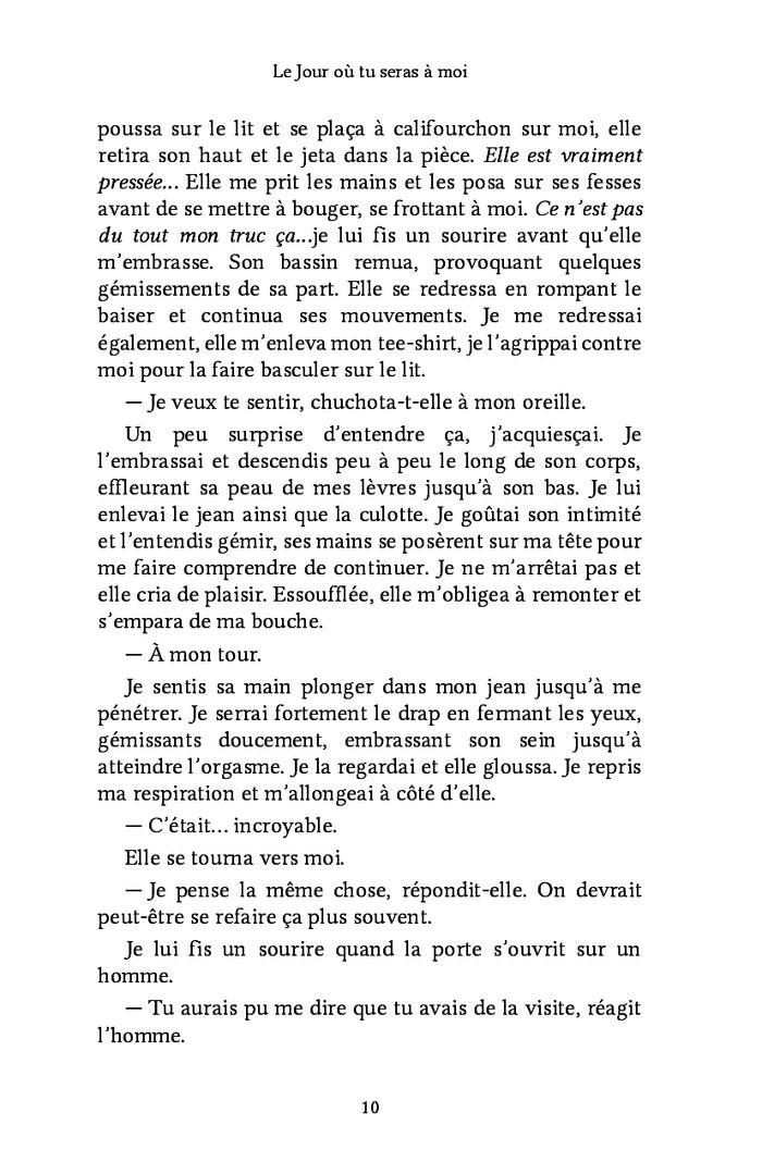 Le Jour où tu seras à moi