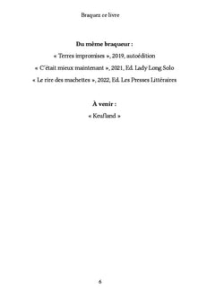 Braquez ce livre