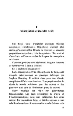Une nouvelle approche de l'univers