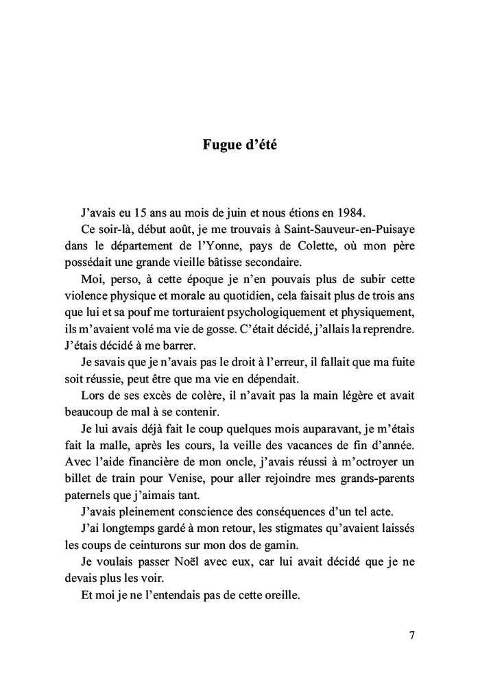 Sur le chemin de ma vie