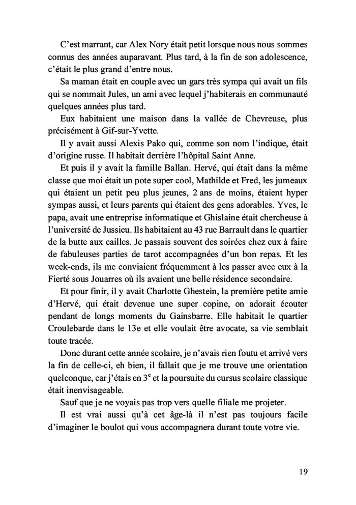 Sur le chemin de ma vie