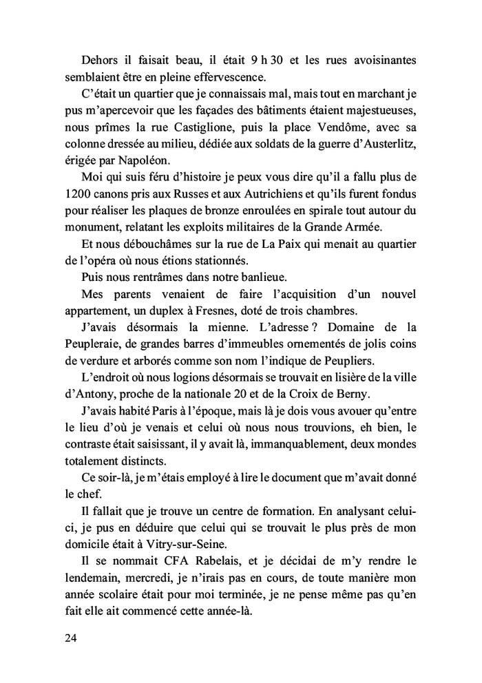 Sur le chemin de ma vie