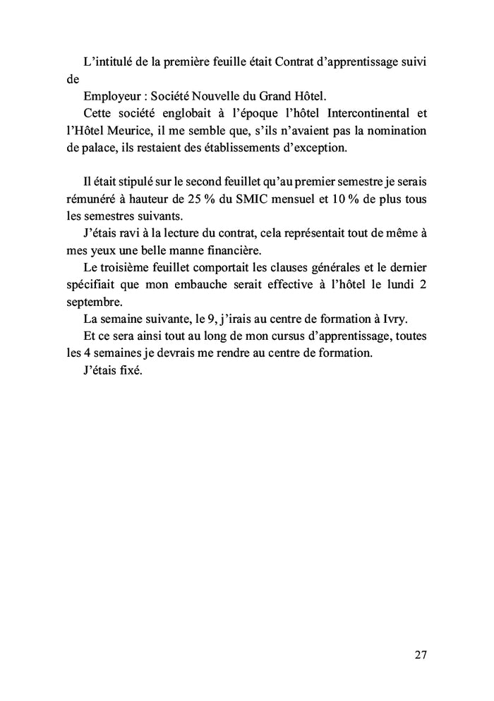 Sur le chemin de ma vie